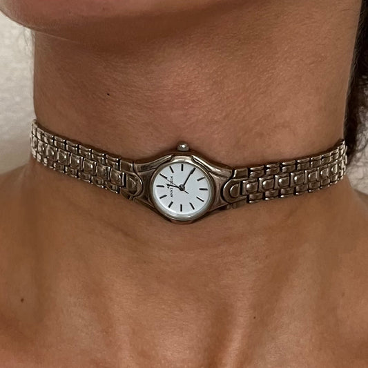 Up-Cycled Watch Choker Necklace ⭐️