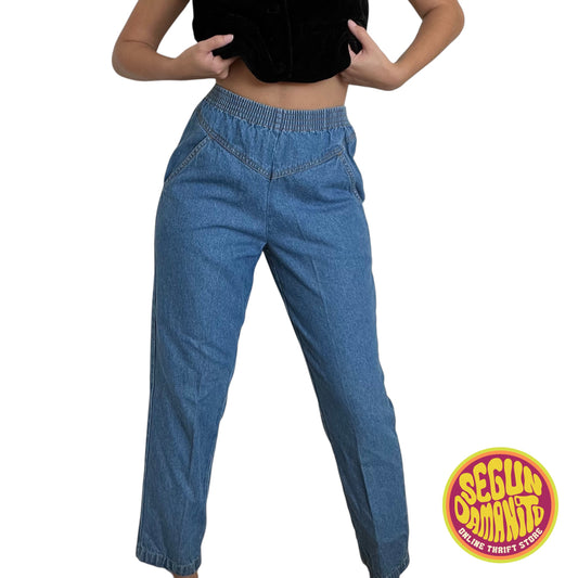 Western Style 90’s Vintage  High Rise Pants