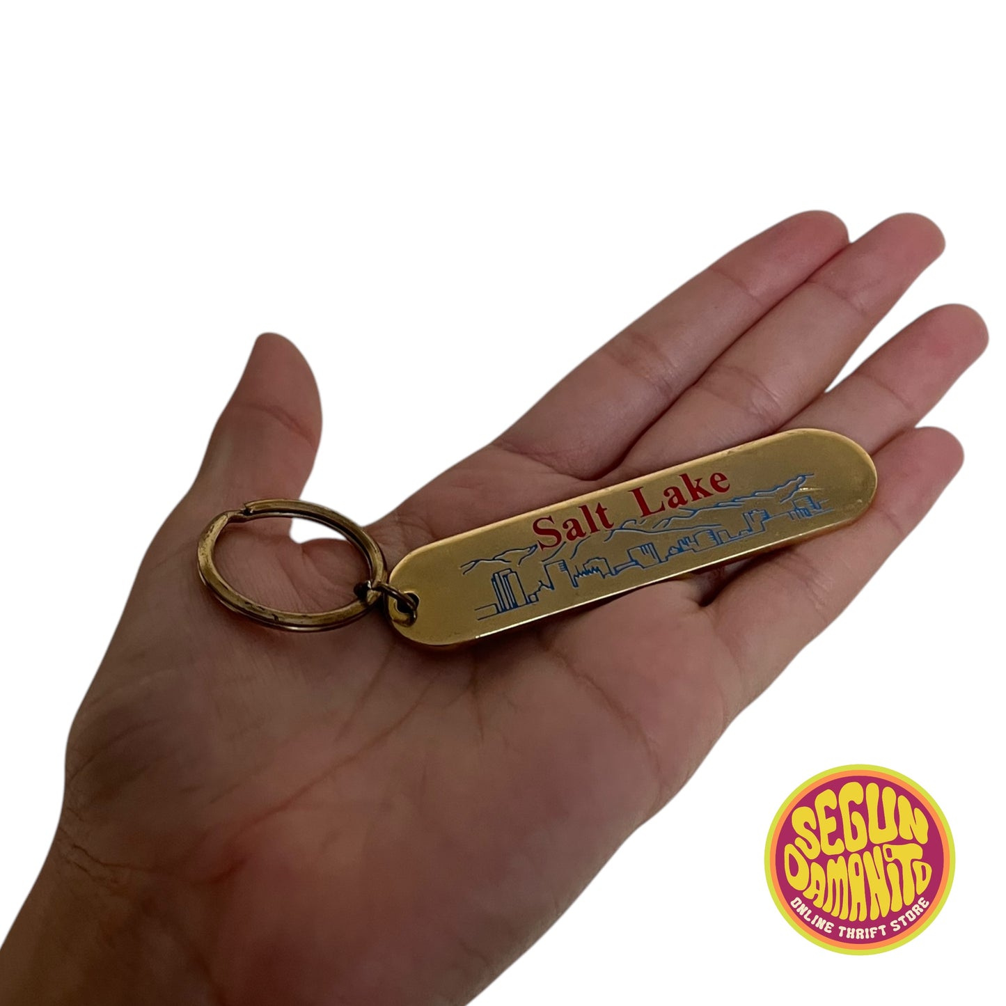 Salt Lake 90’s Vintage Keychain